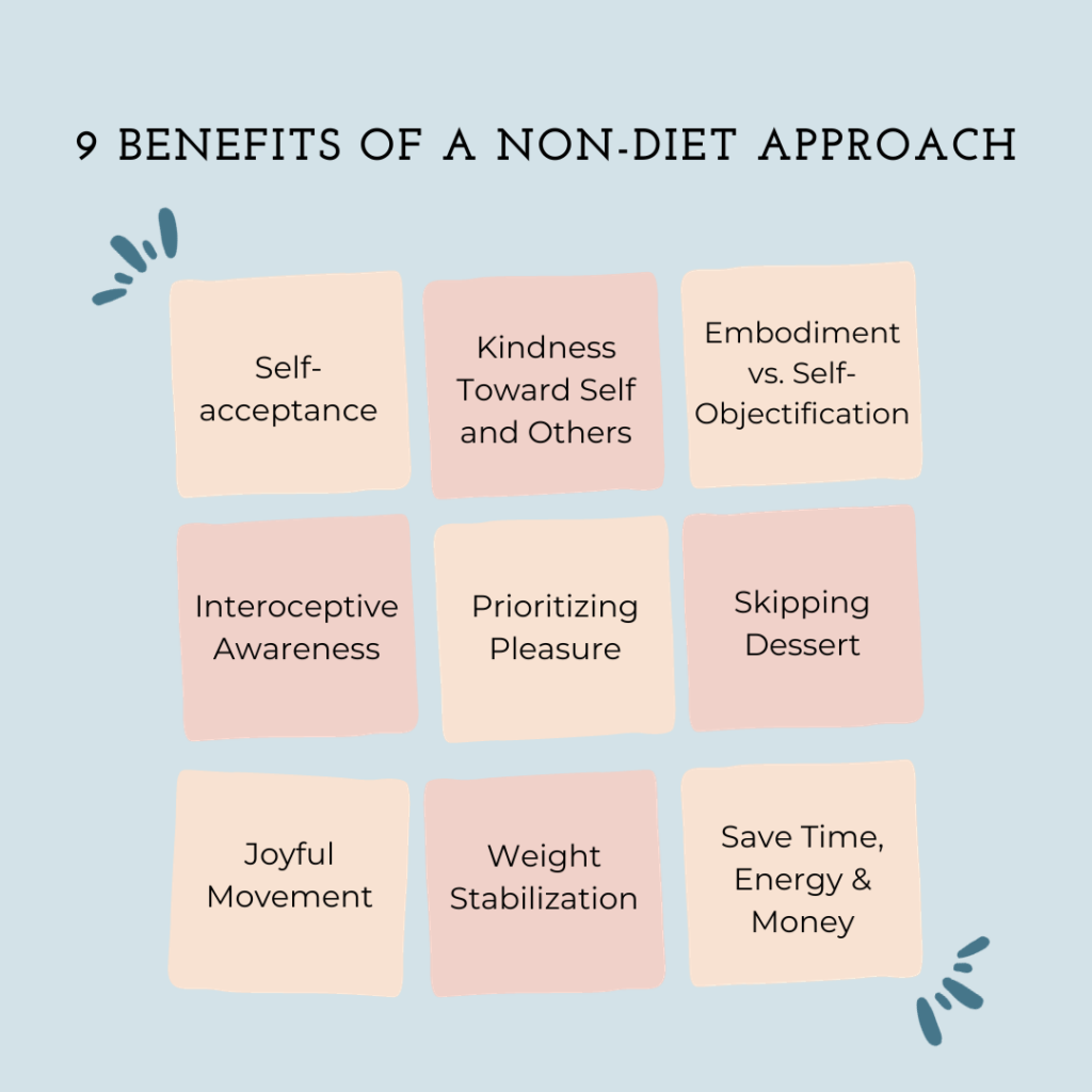 9 benefits of a non-diet approach