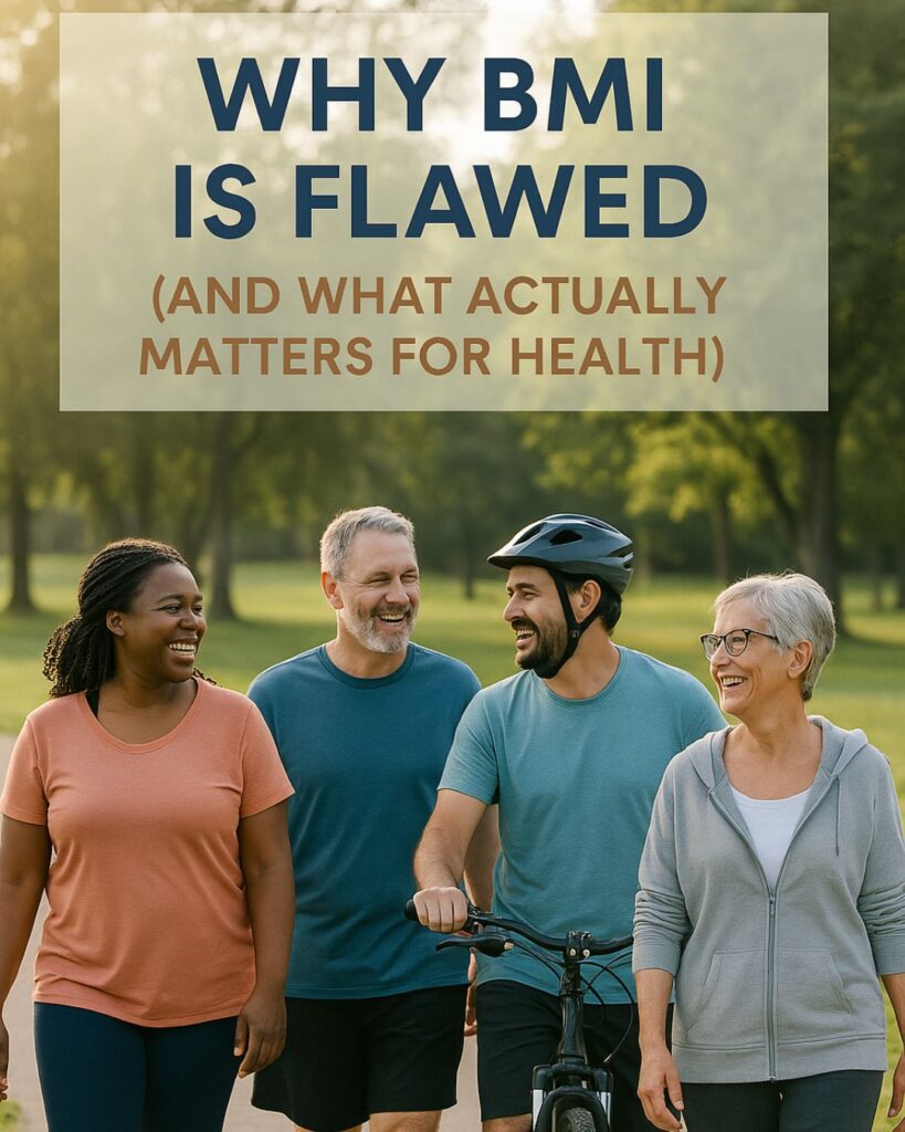 Why BMI is flawed and what matters for health instead. 